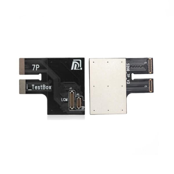 iPhone 7 Plus LCD Skärm kabel för iTestBox DL S200/S300 Black