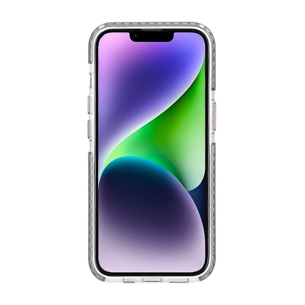 iPhone 13/14 Mobilskal Magnet Dubbelskydd - Grå grå
