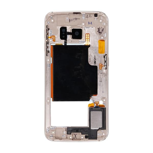 Samsung Galaxy S6 Edge Mittenram - Guld Guld