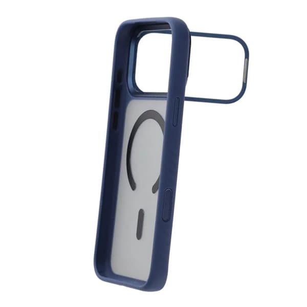 Magnetiskt Spegelskal med Kamerastöd för iPhone 17 Pro Max - Blå blå