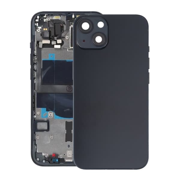 iPhone 13 Baksida med Komplett Ram OEM - Svart Black