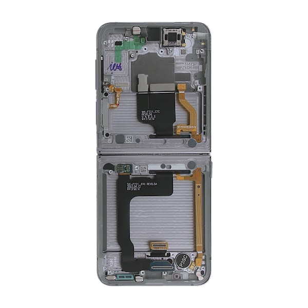 Samsung Galaxy Z Flip4 (SM-F721B) Skärm med LCD Display - Vit White