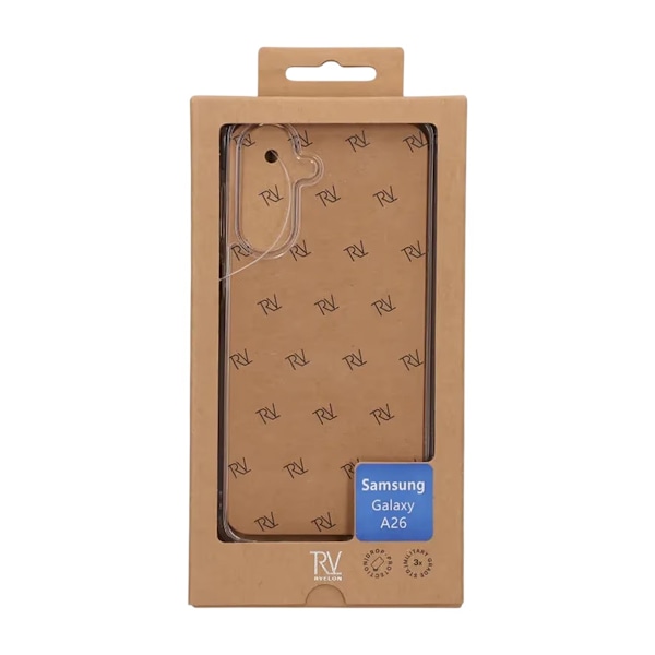 Rvelon Stöttåligt Skal för Samsung Galaxy A26 - Transparent Transparent