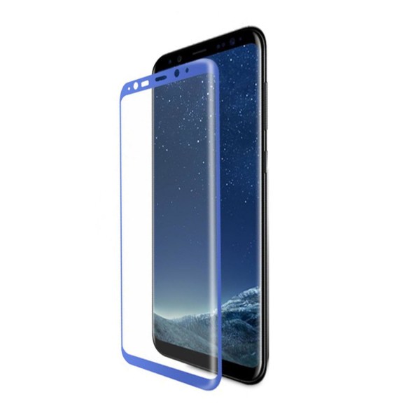 Skärmskydd Samsung S8 - Härdat Japan Glas (Blå) Blå