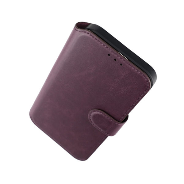 iPhone 15 Pro Max Plånboksfodral med Magsafe Rvelon - Lila Lila