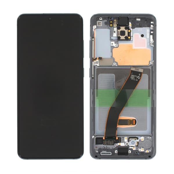 Samsung Galaxy S20 5G (SM-G980F) Skärm med LCD Display Original - Grå Graphite grey