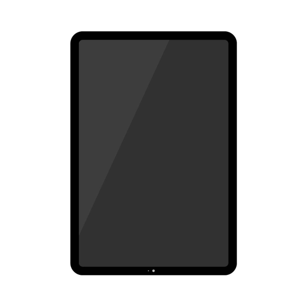iPad Pro 11 LCD-skærm Original Ny Sort Black