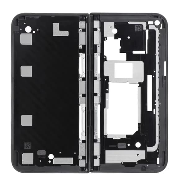 Google Pixel Fold Mittenram - Svart musta