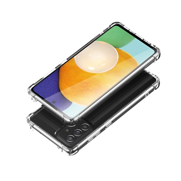 Stöttåligt Skal Samsung Galaxy A52 - Transparent Transparent