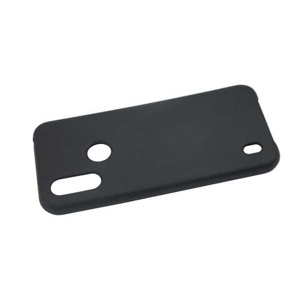 Mobilskal Silikon Motorola Moto E6s - Svart Svart