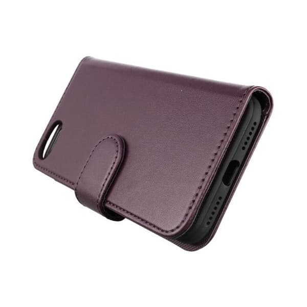 iPhone 7/8/SE (2020/2022) Plånboksfodral Magnet Rvelon - Mörklila Dark purple