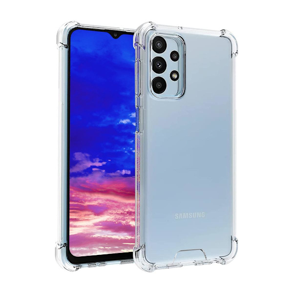 Samsung Galaxy A23 5G Skal - Stöttåligt Transparent Transparent