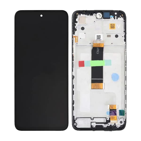 Xiaomi Redmi 12 Skärm med LCD Display Original - Svart Black
