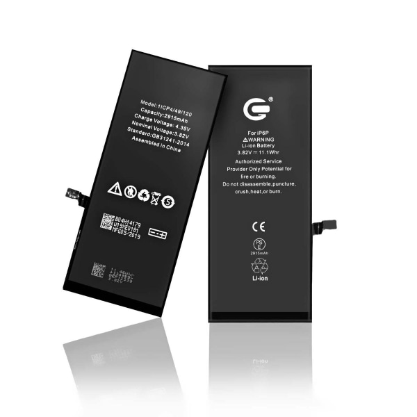 iPhone 6 Plus Batteri Kit Svart