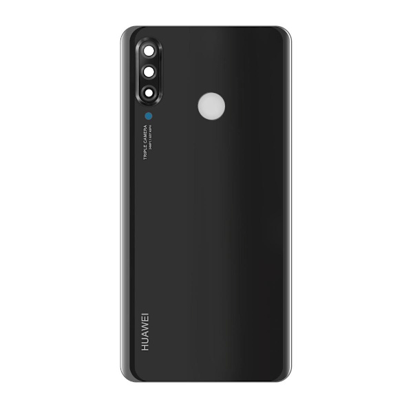 Huawei P30 Lite Baksida/Batterilucka - Svart Svart