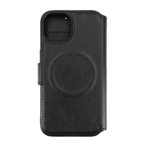 iPhone 15 Plus Plånboksfodral med Magsafe Rvelon - Svart Black