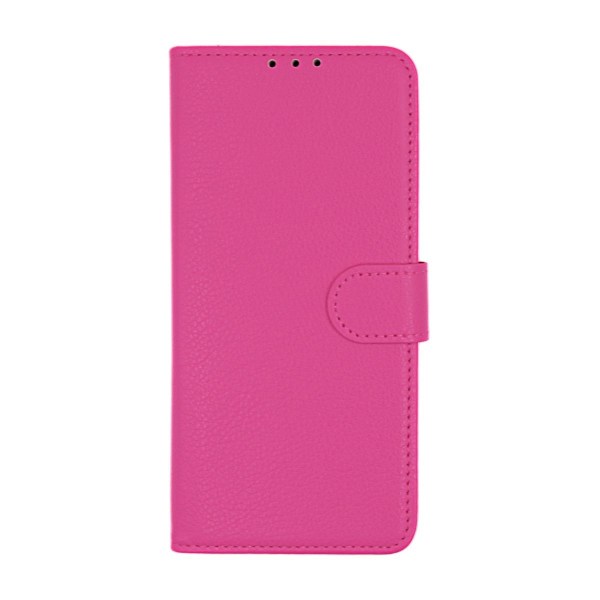 Flip Stand Leather Wallet Case For Huawei P40 Lite Pink Rosa