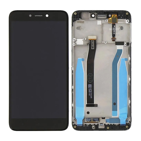 Xiaomi Redmi 4X Skärm med LCD Display Original - Svart Svart