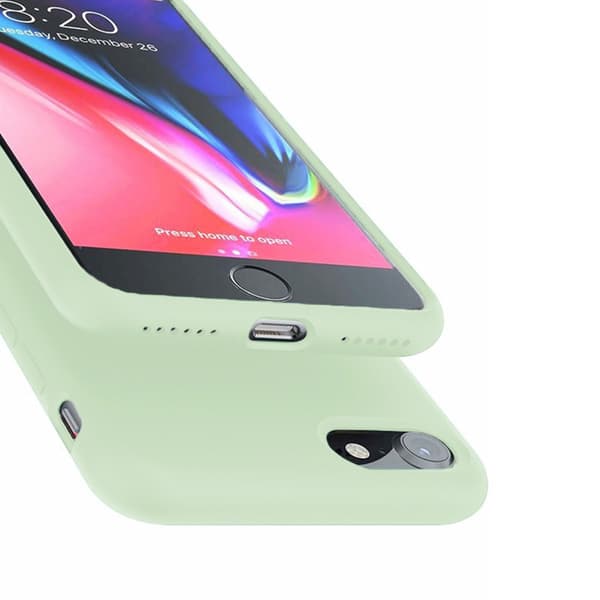 iPhone 7/8/SE (2020/2022) Silikonskal Rvelon - Mintgrön Grön