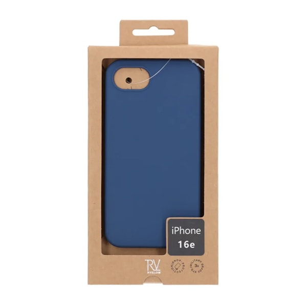 iPhone 16e Mobilskal Silikon - Blå