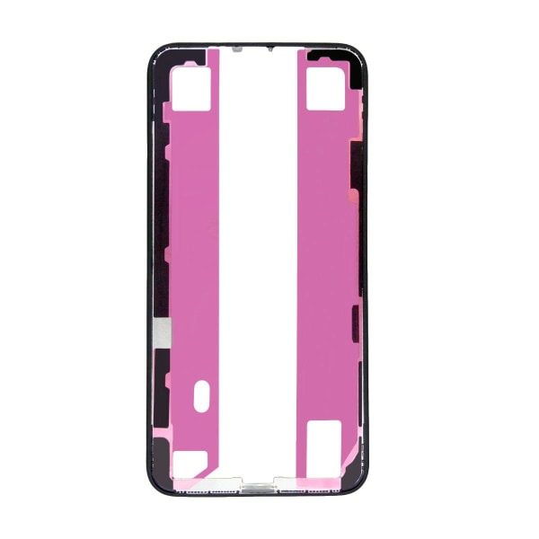 iPhone XS Max Ram för LCD Skärm med Självhäftande tejp Pink