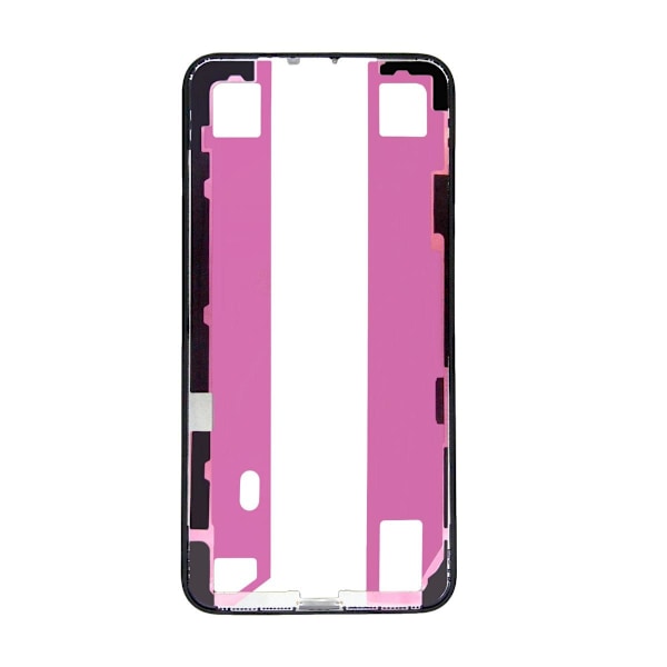 iPhone XS Max Ram för LCD Skärm med Självhäftande tejp Rosa