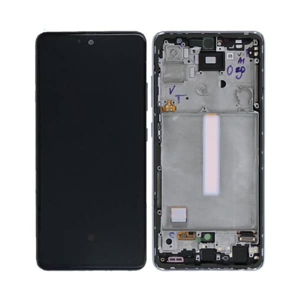 Samsung Galaxy A52 4G/5G Skärm med LCD Original - Vit Vit