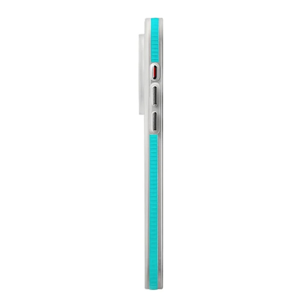 iPhone 12 Pro Max Mobilskal Korrugerad med Magsafe Rvelon - Blå Blue