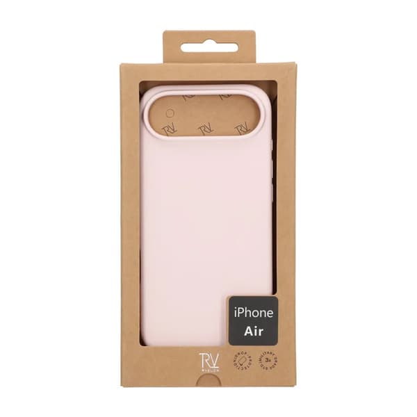 Rvelon Mobilskal Silikon MagSafe för iPhone Air - Ljusrosa rosa