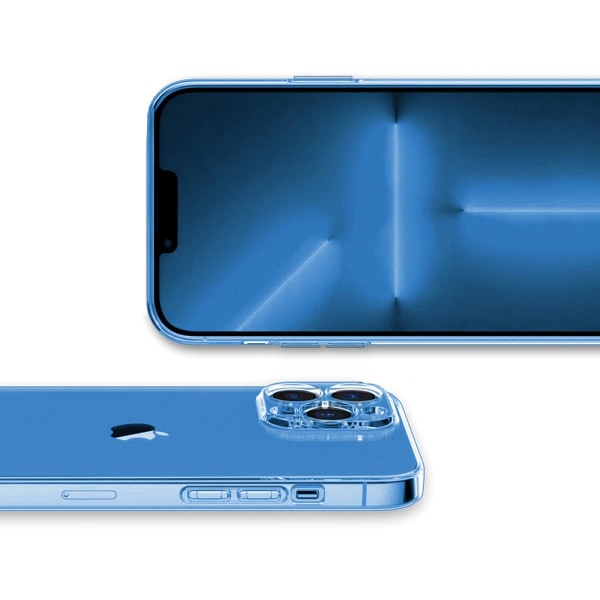 iPhone 13 Pro Mobilskal Ultratunt TPU - Blå Blue