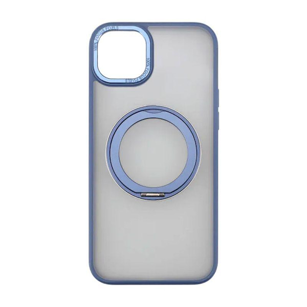 iPhone 15 Skal med MagSafe Stativ Rvelon - Blå Blue