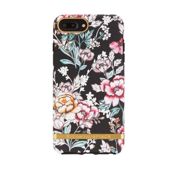 Richmond & Finch Skal Black Floral - iPhone 6/6S/7/8 Plus Black