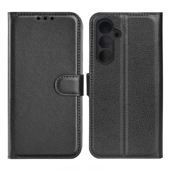 Samsung Galaxy S23 FE Plånboksfodral med Stativ - Svart