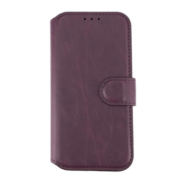 iPhone 15 Plånboksfodral med Magsafe Rvelon - Lila Bordeaux