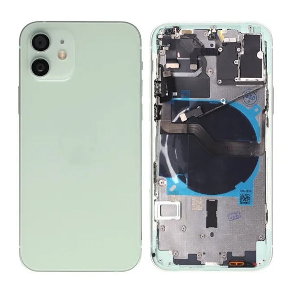iPhone 13 Baksida med Komplett Ram OEM - Grön Grön
