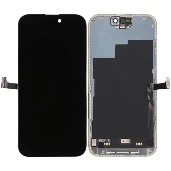 iPhone 15 Pro Skärm med OLED Display Original Svart