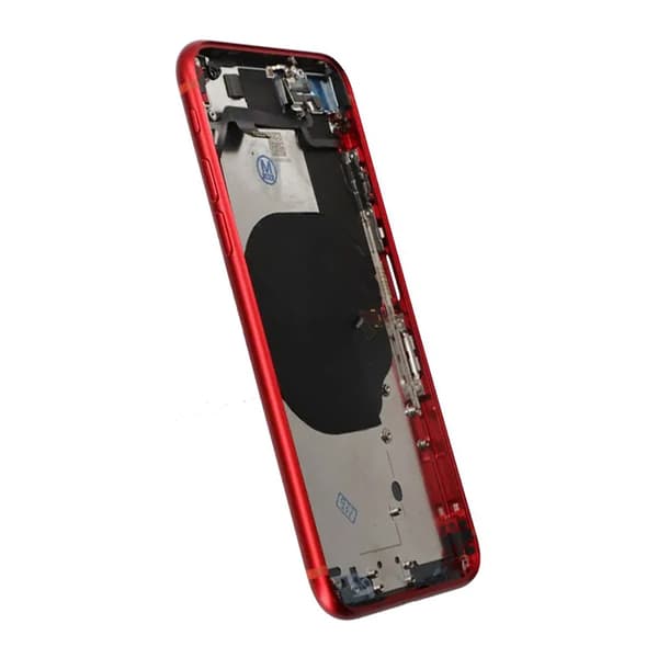 iPhone 8 Back Cover Complete OEM Red With Small Parts Röd