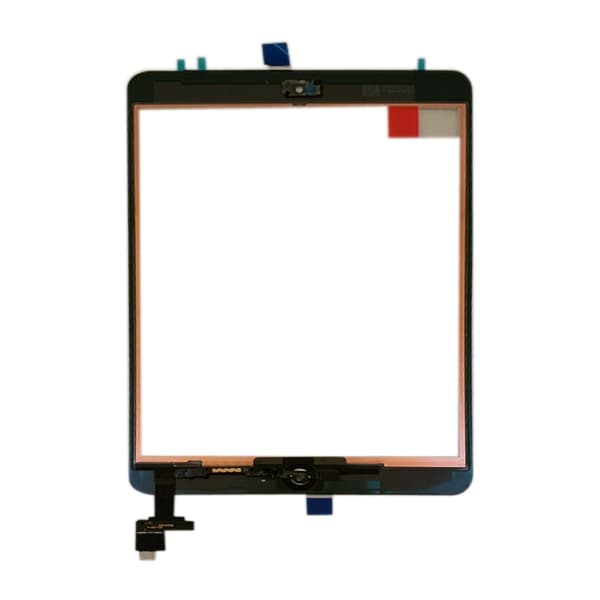 iPad Mini/Mini 2 Glas med Touchskärm med Hemknapp Flexkabel OEM - Vit White