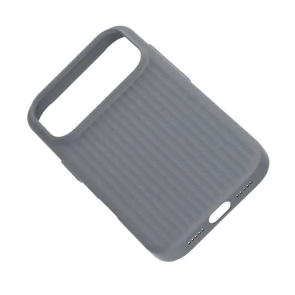 Aaltopahvikuori Magsafella iPhone 17 Prolle - Harmaa harmaa