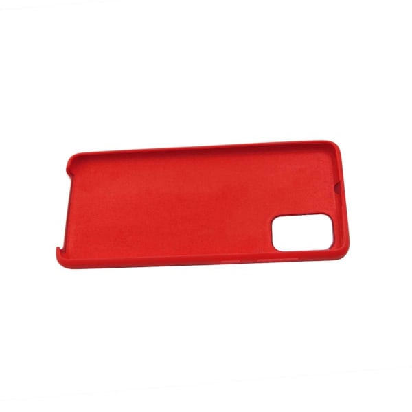 Samsung Galaxy A51 Silikonskal - Röd Red