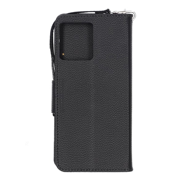 Motorola Edge 50 Pro 5G Plånboksfodral med Stativ - Svart Black