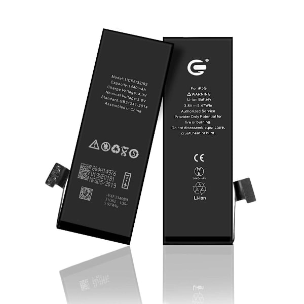 iPhone 5 Batteri Kit Black