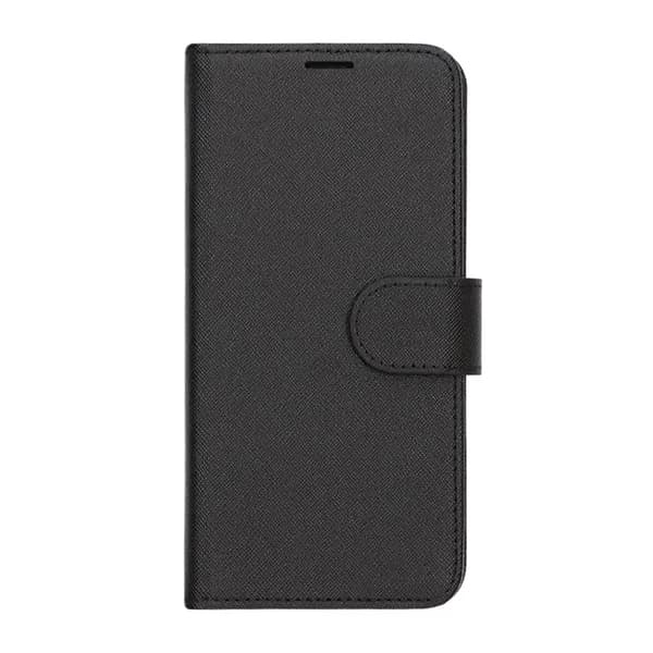 Plånboksfodral med Stativ för Samsung Galaxy S25 Edge - Svart Black