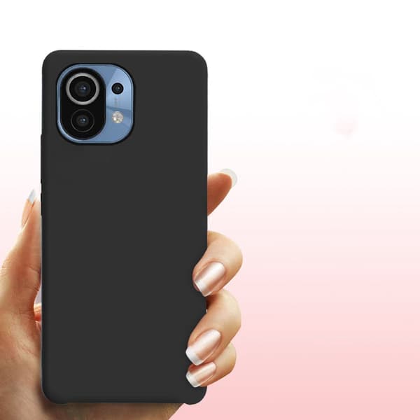 Silikonskal Xiaomi Mi 11 - Svart Black