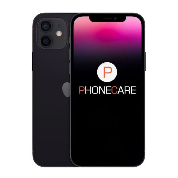 Begagnad iPhone 12 Mini 64GB Svart - Bra Skick Svart
