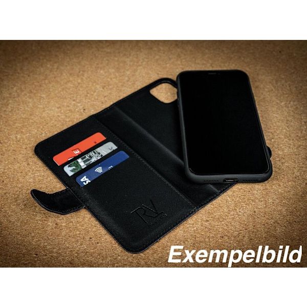 iPhone 13 Mini Plånboksfodral Magnet Rvelon - Blå Marinblå