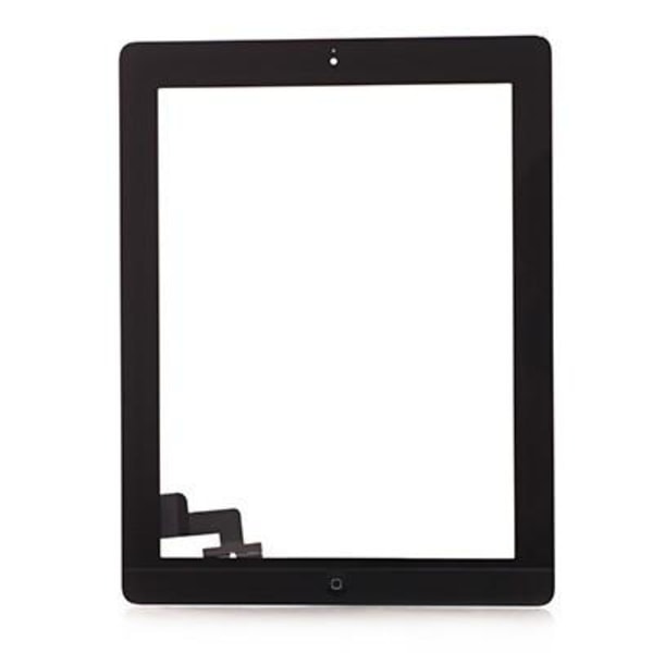 iPad 2 Glas med Touchskärm - Svart Svart