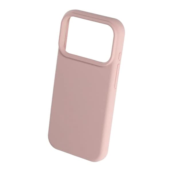 Mobilskal Mjukt Silikon för iPhone 17 Pro - Sandrosa Pink