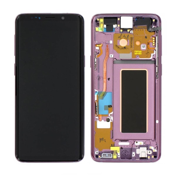 Samsung Galaxy S9 (SM-G960F) Skärm med LCD Display Original - Lila Lila