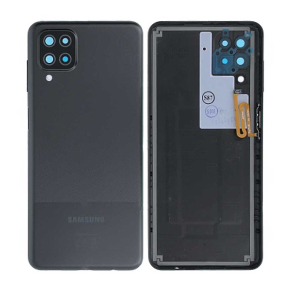 Samsung Galaxy A12 Baksida Original - Svart Svart